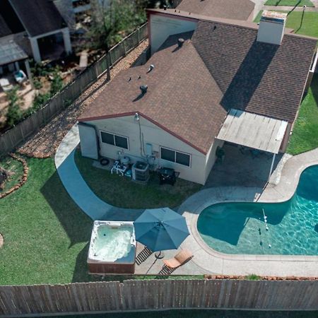 1976Houstongem Luminous Pvtpool & Hottub Dt20Mins For Lrg Families 6Beds 2Bath Villa Kültér fotó
